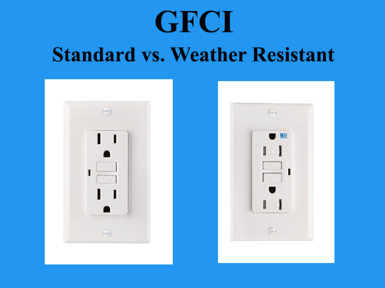 Standard vs. Weatherproof GFCI Outlets: Choose Wisely GFCI-Standard-vs.-Weather-Resistant